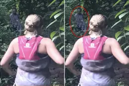 Biegacz spotyka przerażającego demona „Nocnego Marszałka” podczas 100-kilometrowego wyścigu w lesie deszczowym na Hawajach