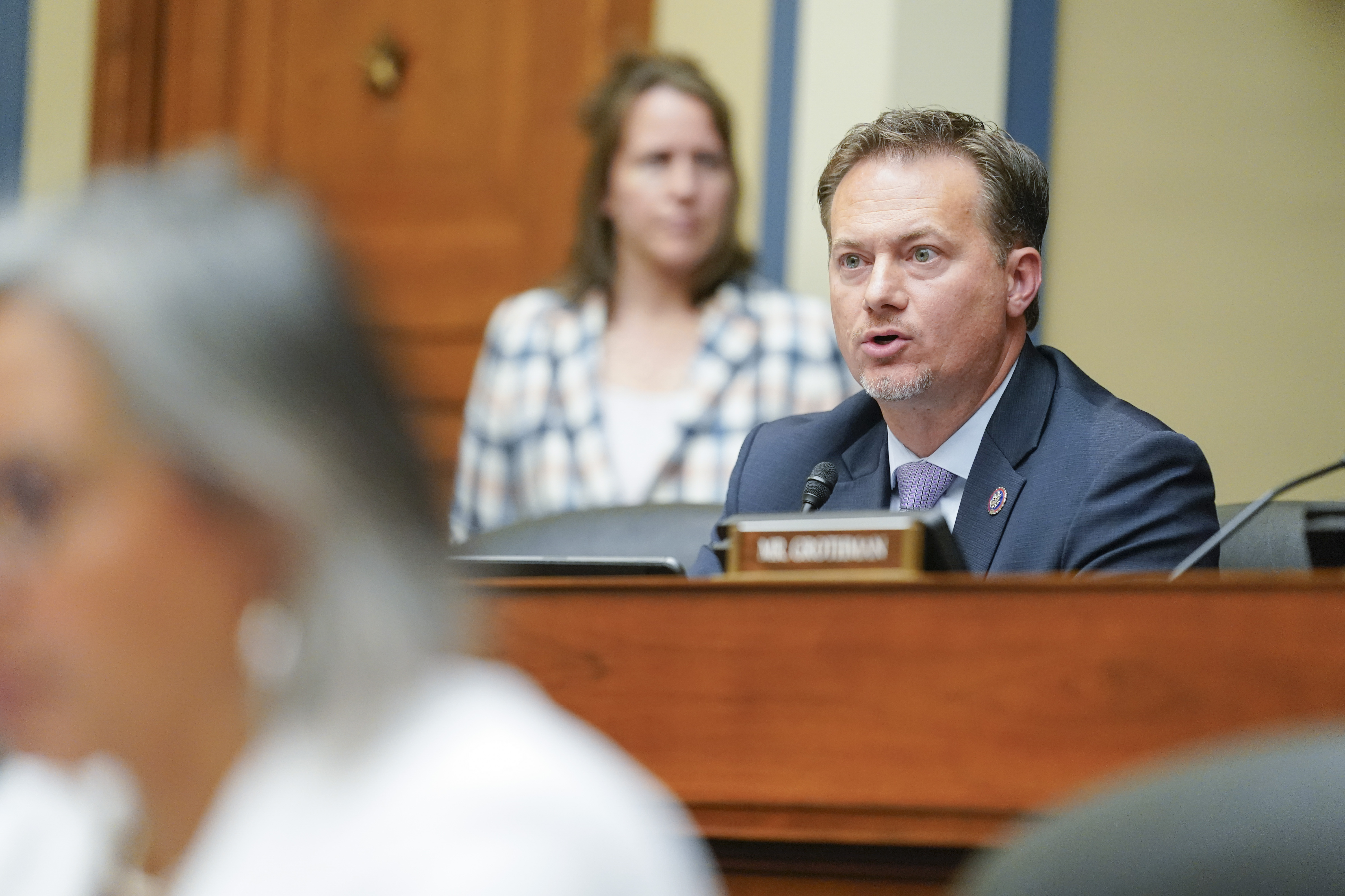 Rep. Michael Cloud (R-TX) speaks during a House Committee on Oversight and Reform hearing on gun violence on Capitol Hill on June 8, 2022 in Washington, DC.