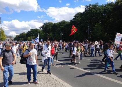 33. Demonstration in Berlin
