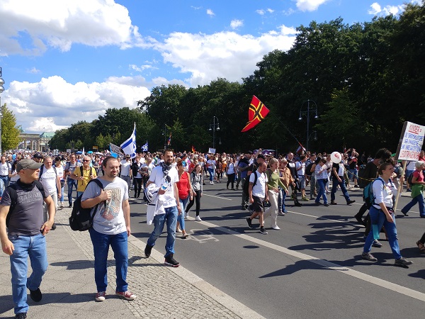 33. Demonstration in Berlin