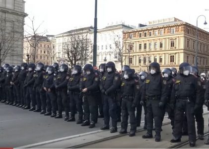 63. Verbotene Demonstration