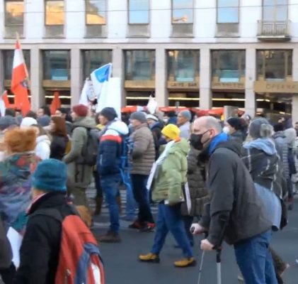 149. Protesty w Wiedniu