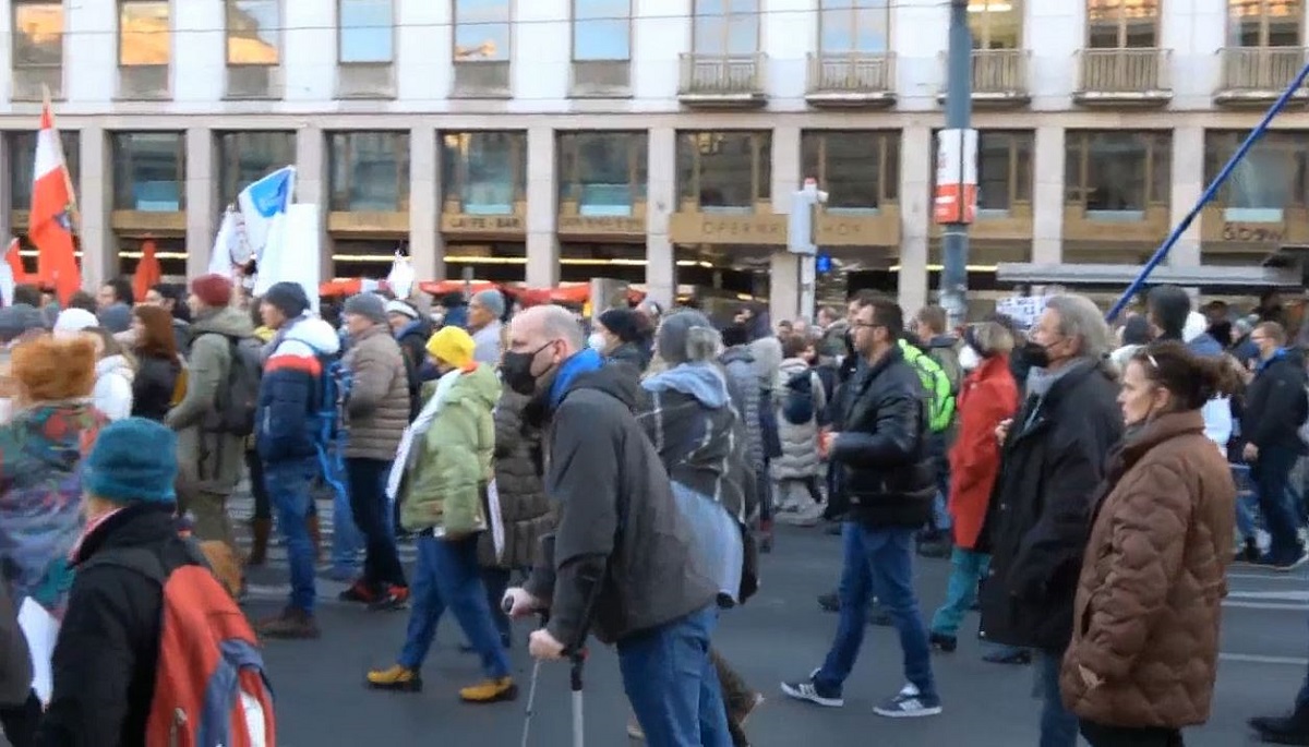 149. Protesty w Wiedniu