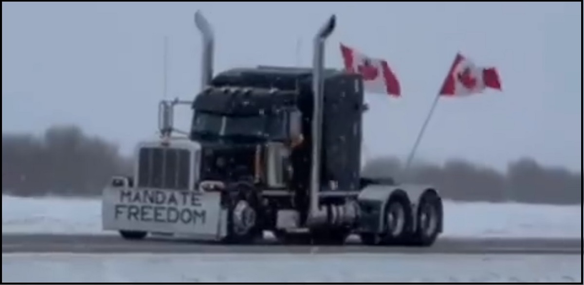 183. Kanada – strajk truckerów