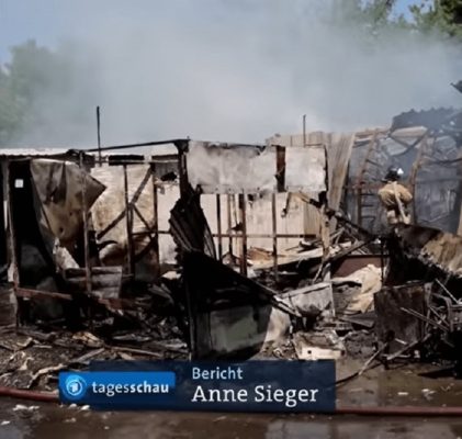 242. Beschuss von Donezk