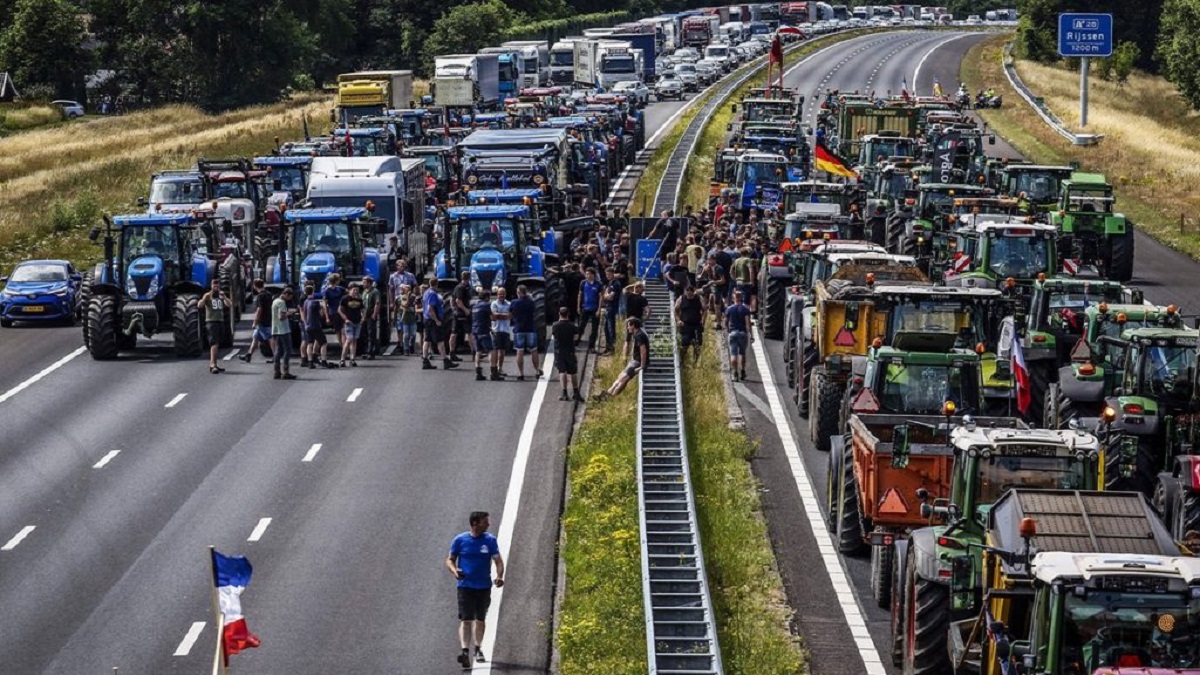 311. Protest holenderskich rolników