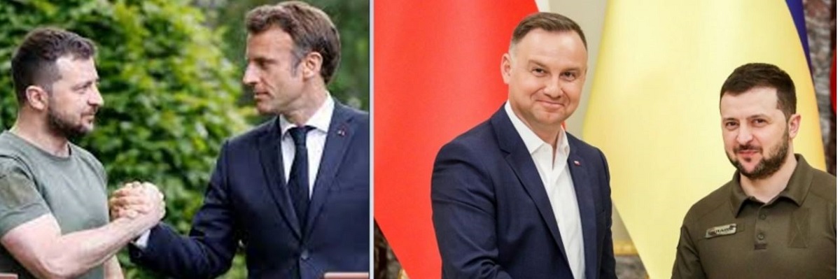 345. Andrzej Duda rozmawia z fałszywym Macronem