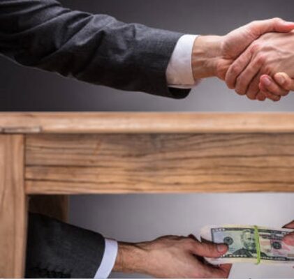 556. What is corruption?