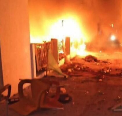 553. Bombed hospital