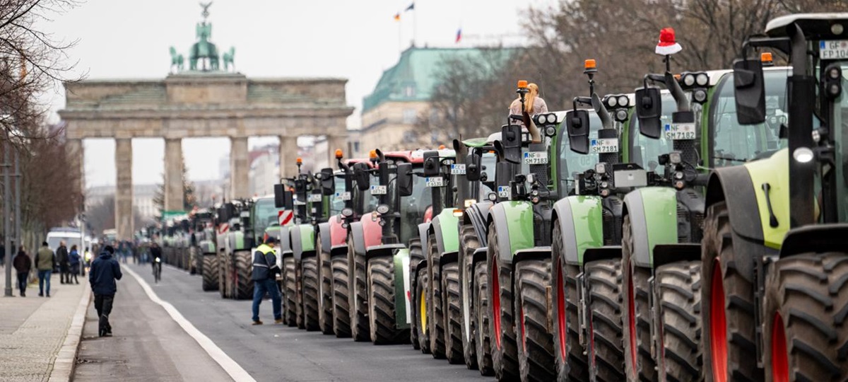 629. Eskalacja protestów rolników w Niemczech