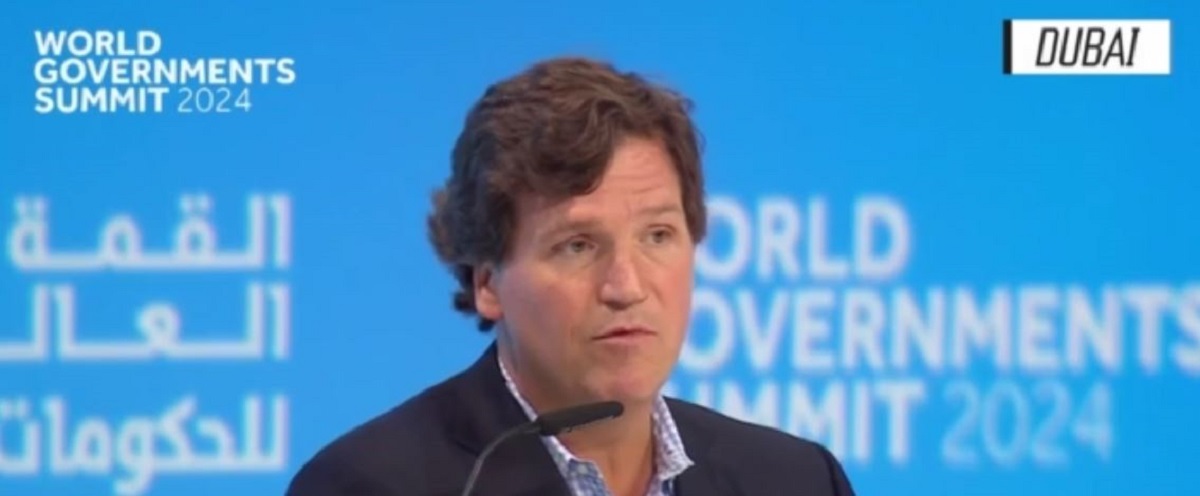 643. Tucker Carlson beim Gipfel der Weltregierungen 2024 2024 in Dubai