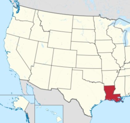 698. Luizjana mówi nie!