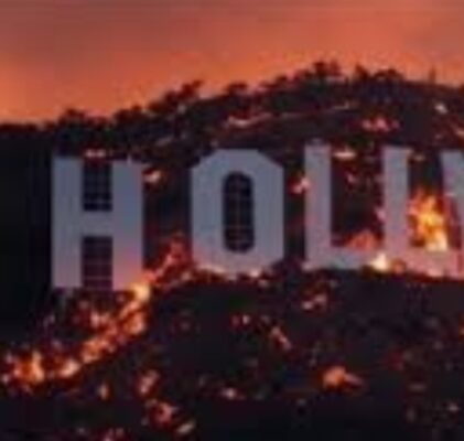 841. Los Angeles in Flammen